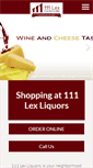 Mobile Screenshot of 111lexliquors.com
